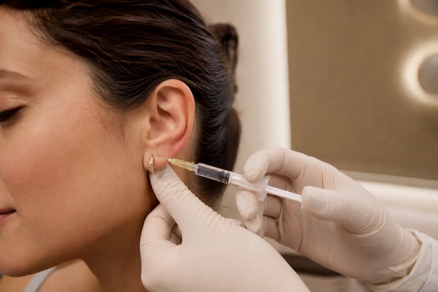 Lobuloplastia sem Corte