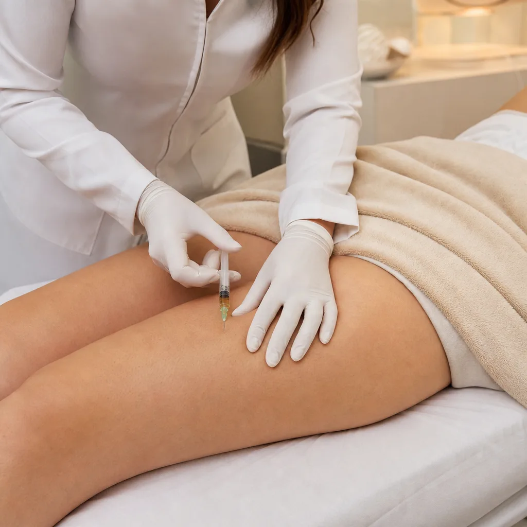 Ozonioterapia — Melhora da celulite;
