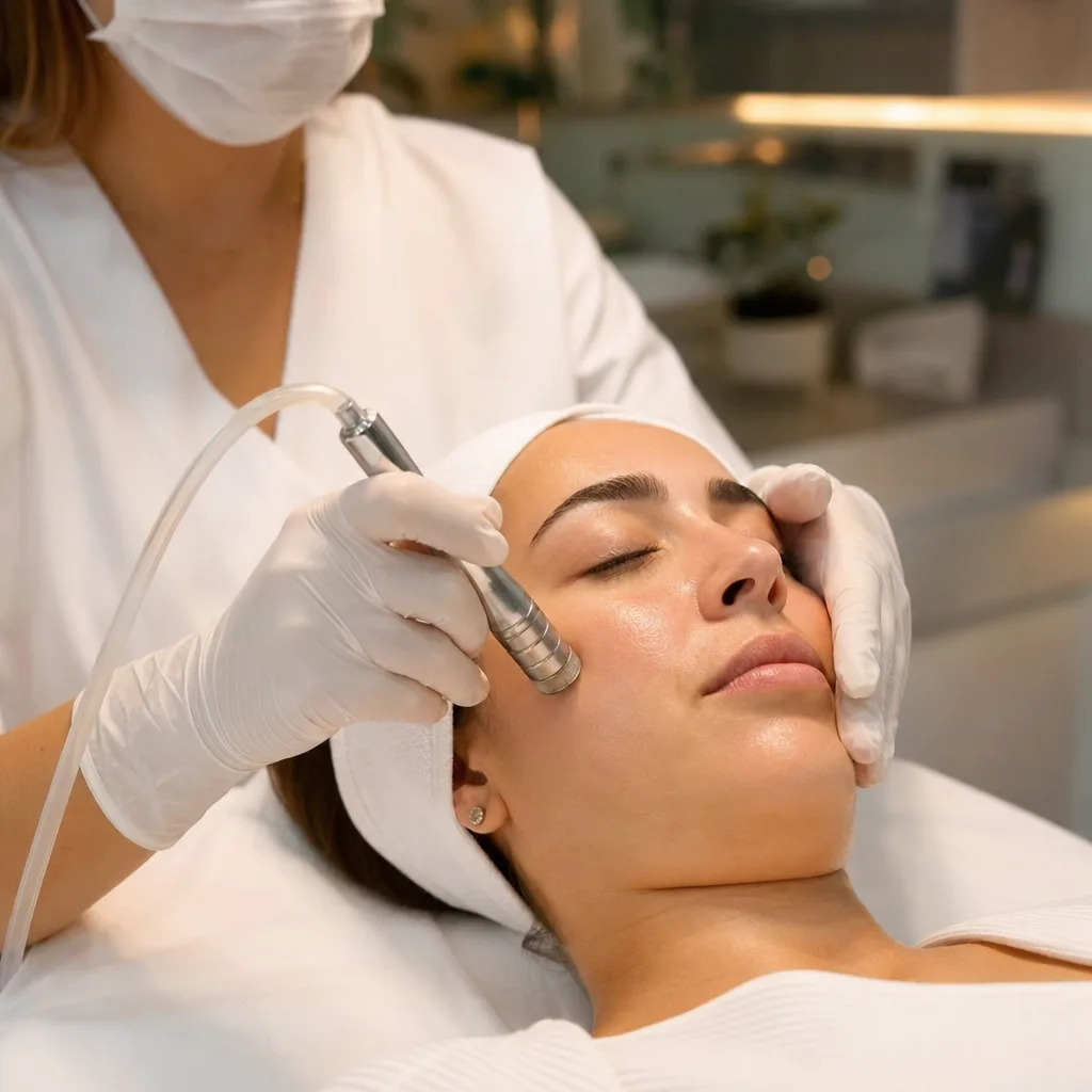 Peeling de Diamante — Afina a camada córnea;