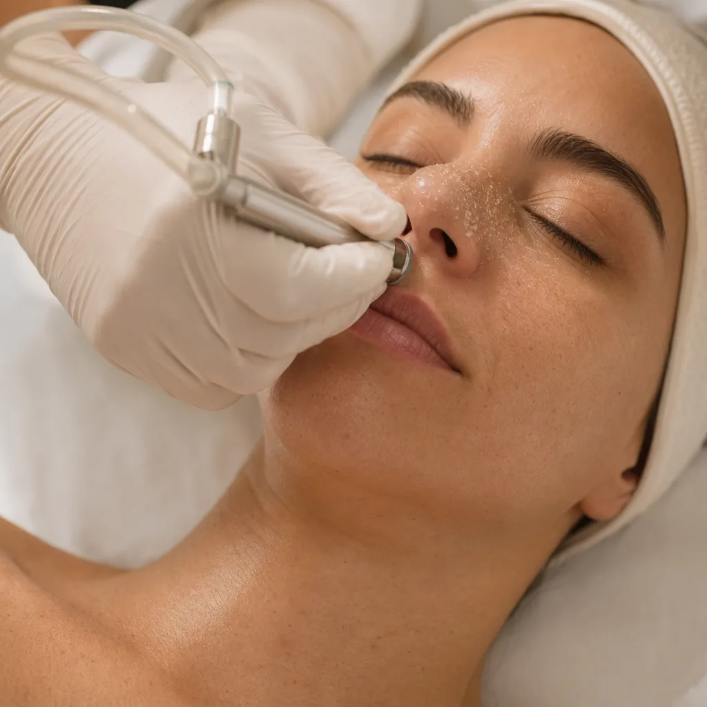 Peeling de Diamante — Retira as sujidades;