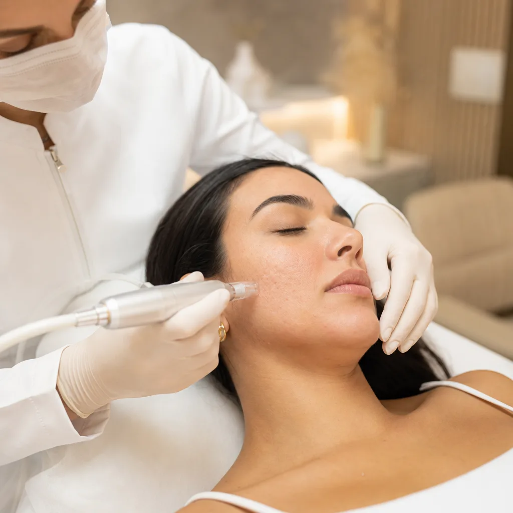 Tratamento de Cicatrizes — Estímulo à produção natural de colágeno.