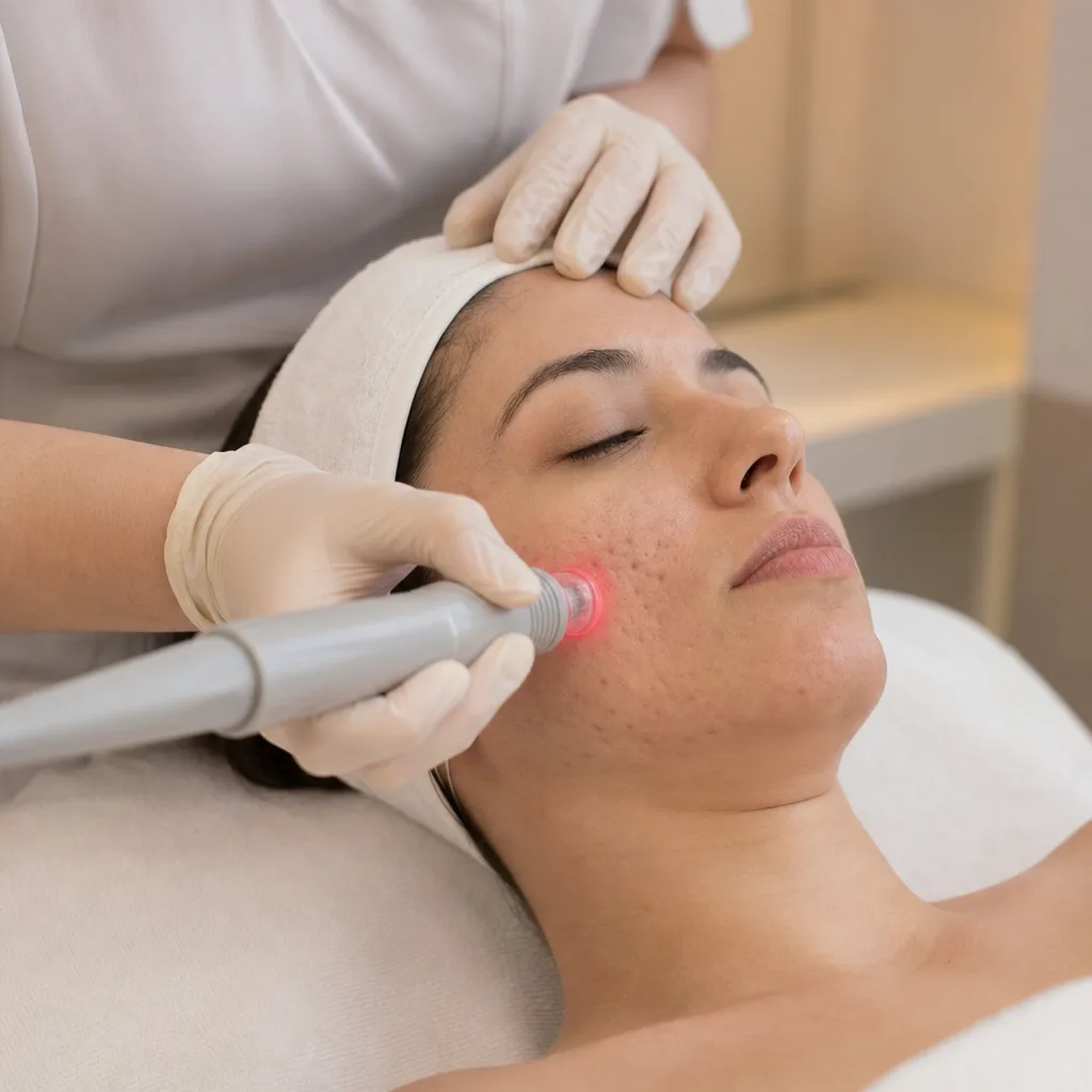 Tratamento de Cicatrizes — Suavização da profundidade de cicatrizes atróficas, como as de acne.